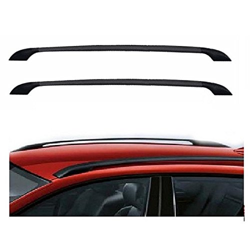 GOLSM Black Car Roof Rails for Chevy Aveo - Heavy Duty Drill-Free Installation, Universal Fit Cross Bars for Cargo & Luggage - Perfect for Road Trips, Camping & Outdoor Adventures