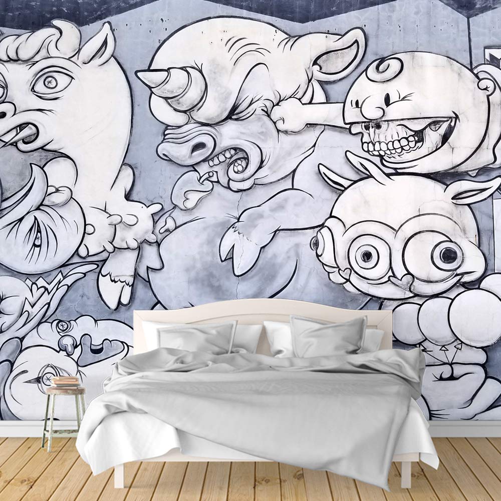 Removable Peel and Stick Wallpaper - 66x96 Inch Wall Murals for Bedroom Decor, Picture Collage, DIY Wall Stickers | Perfect for Home, Nursery, Dorm Room & Office Decoration