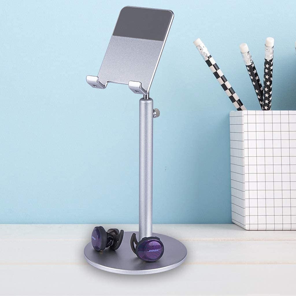 Adjustable Phone Stand Holder for Bedroom, Office, Kitchen & Bathroom - Multi-Angle Lazy Bracket for Watching Videos, Reading & Video Calls