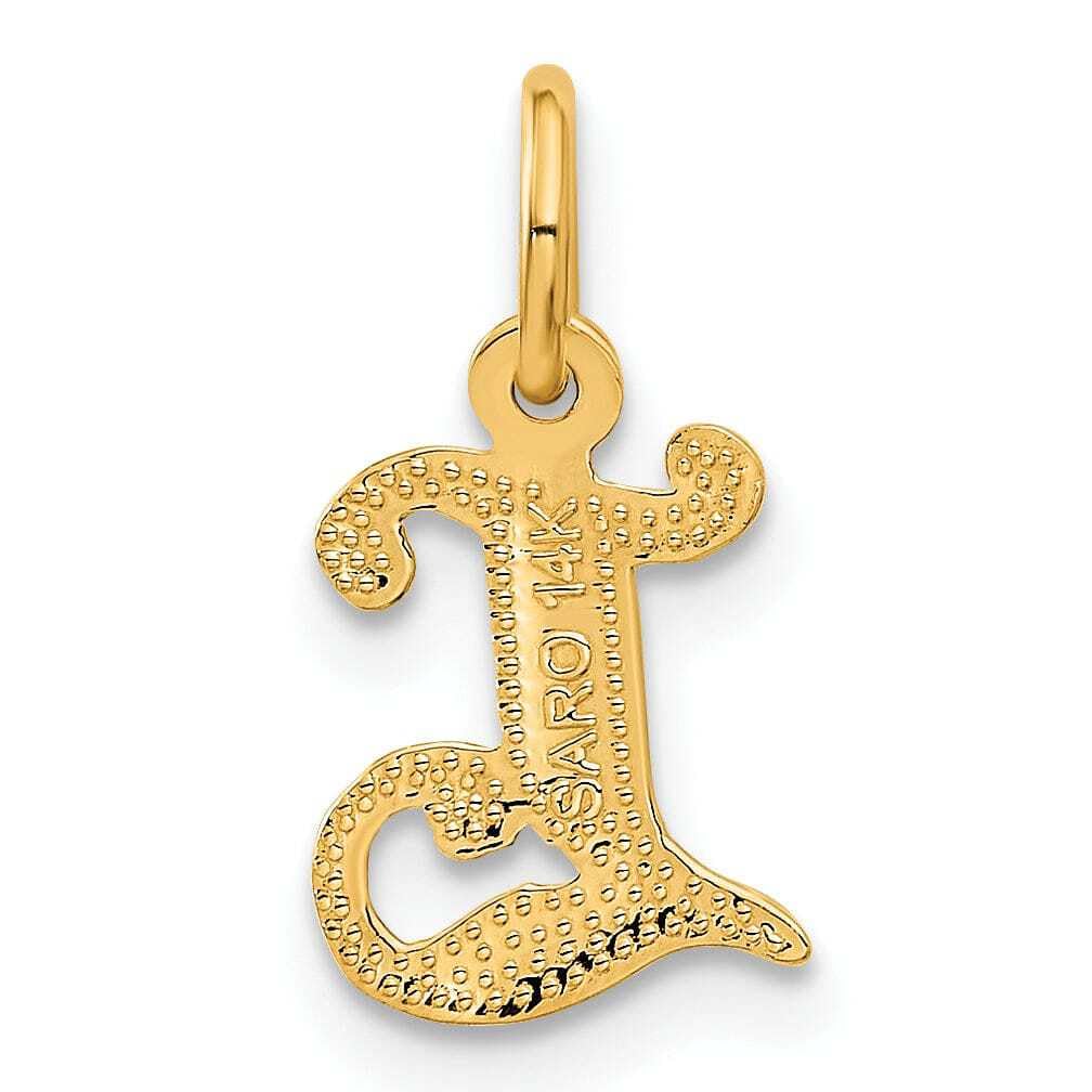 14K Gold Initial L Charm Necklace - Elegant Personalized Jewelry Gift for Women, Her, Mom, Wife - Perfect for Birthdays, Anniversaries & Special Occasions