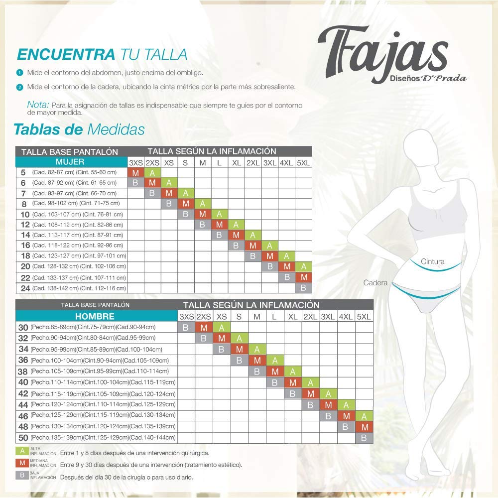 Fajas D'Prada Full Body Shapewear - Comfortable Belly, Back & Thigh Support for Weight Loss & Postpartum Recovery - Perfect for Workouts, Daily Wear & Special Occasions
