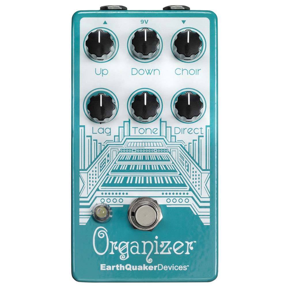 Earthquaker Devices Organizer Polyphonic Organ Emulator V2 - Premium Guitar Effects Pedal for Live Performances & Studio Recording