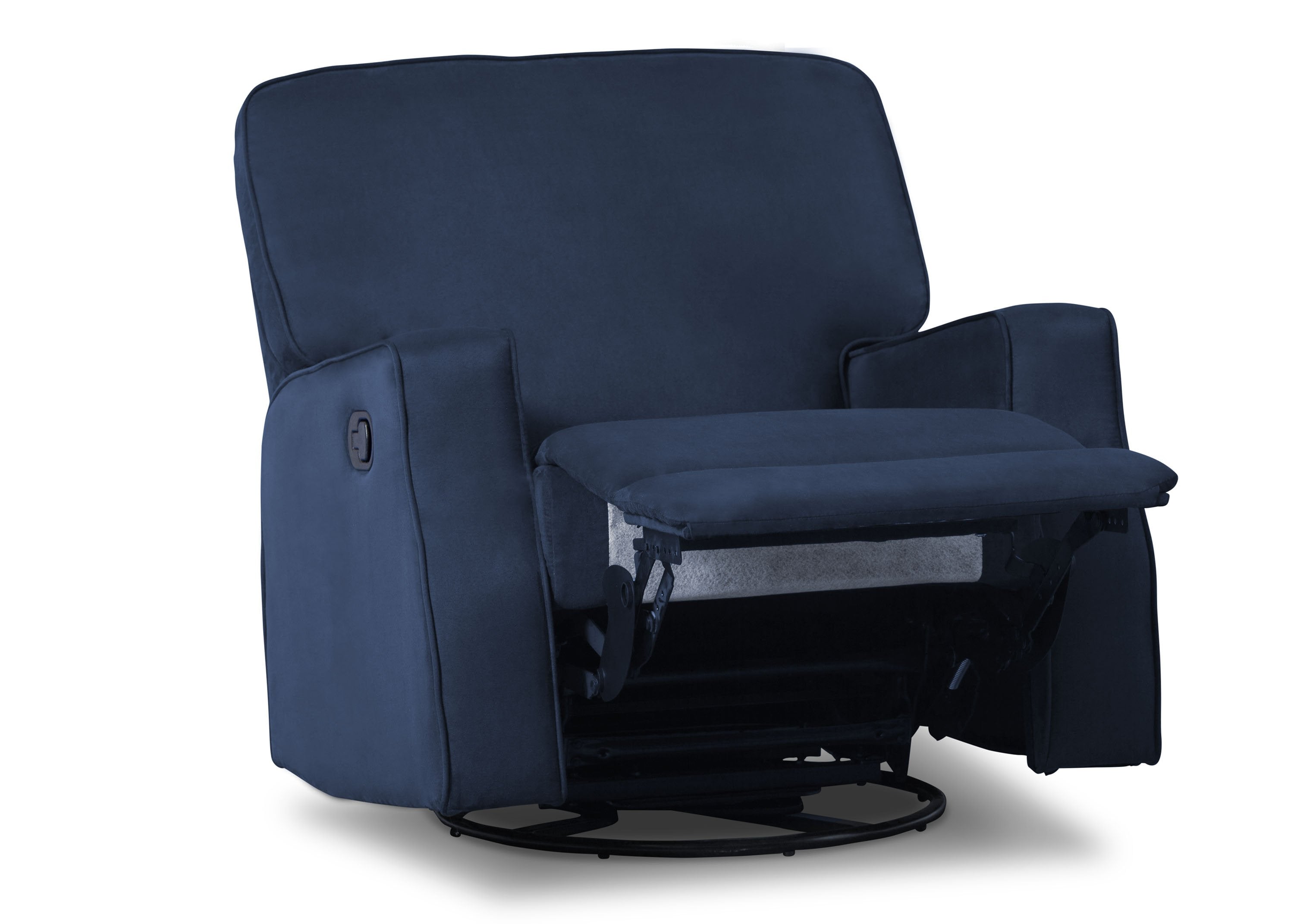 Caleb Nursery Recliner Glider Swivel Chair - Comfortable Rocking Chair for Breastfeeding & Baby Nursery - Perfect for Nursing, Reading & Relaxing with Your Newborn