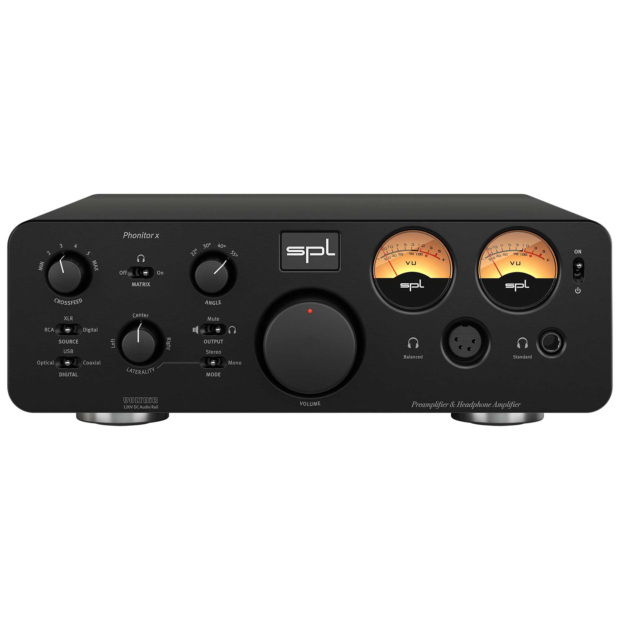 SPL Audio Phonitor X High-Performance Headphone Amplifier with Built-in DAC768s - Perfect for Studio Monitoring, Audiophile Listening & Home Recording