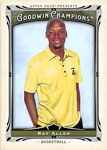 Ray Allen UCONN Huskies Basketball Card 2013 Upper Deck Goodwin Champions #77 - Rare Collectible for Sports Memorabilia & Fan Gifts