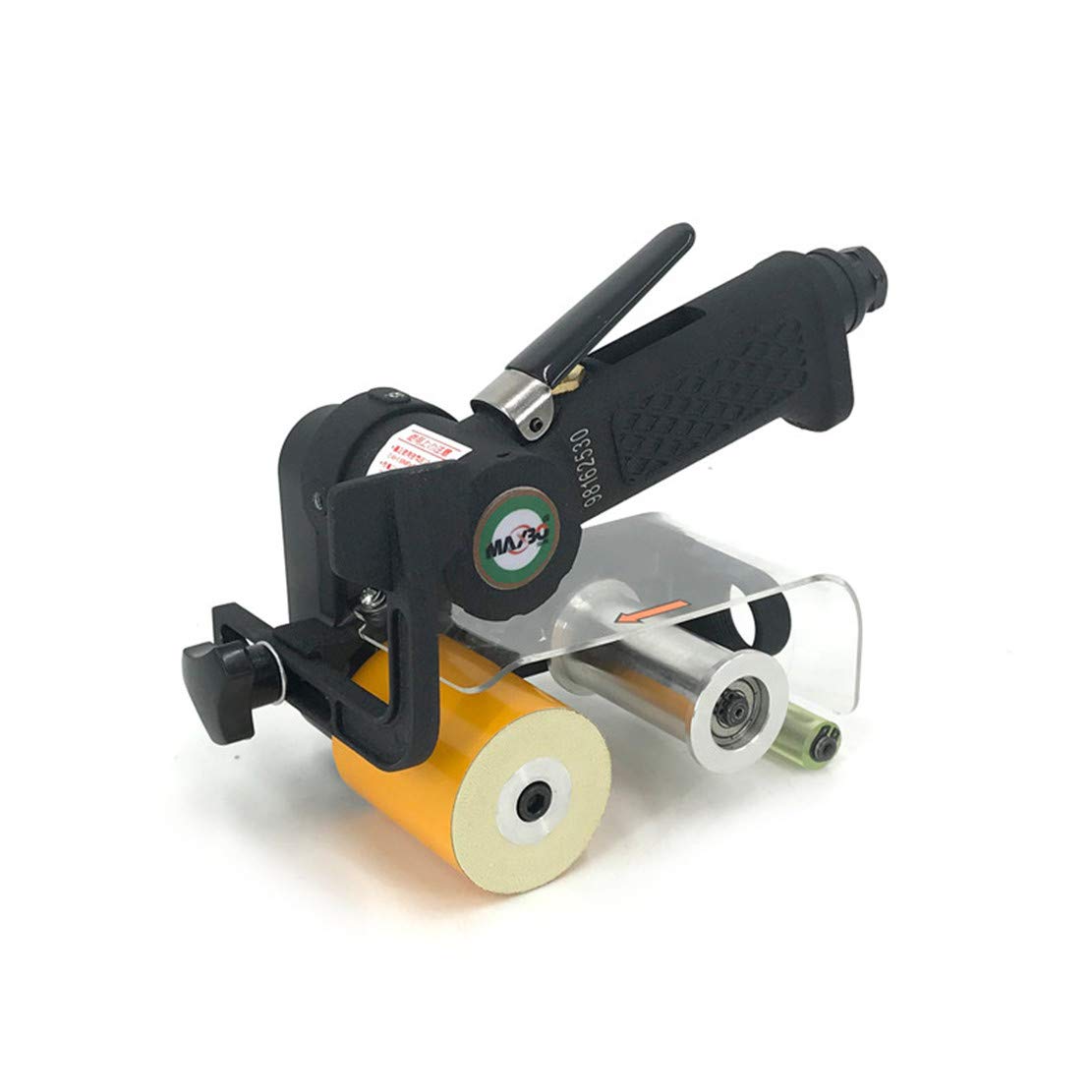 CY-39360 Pneumatic Belt Sander Polisher - Air Powered Belt Grinding and Polishing Machine for Metal, Wood & Automotive Surface Finishing - Perfect for DIY Projects, Metal Fabrication & Woodworking