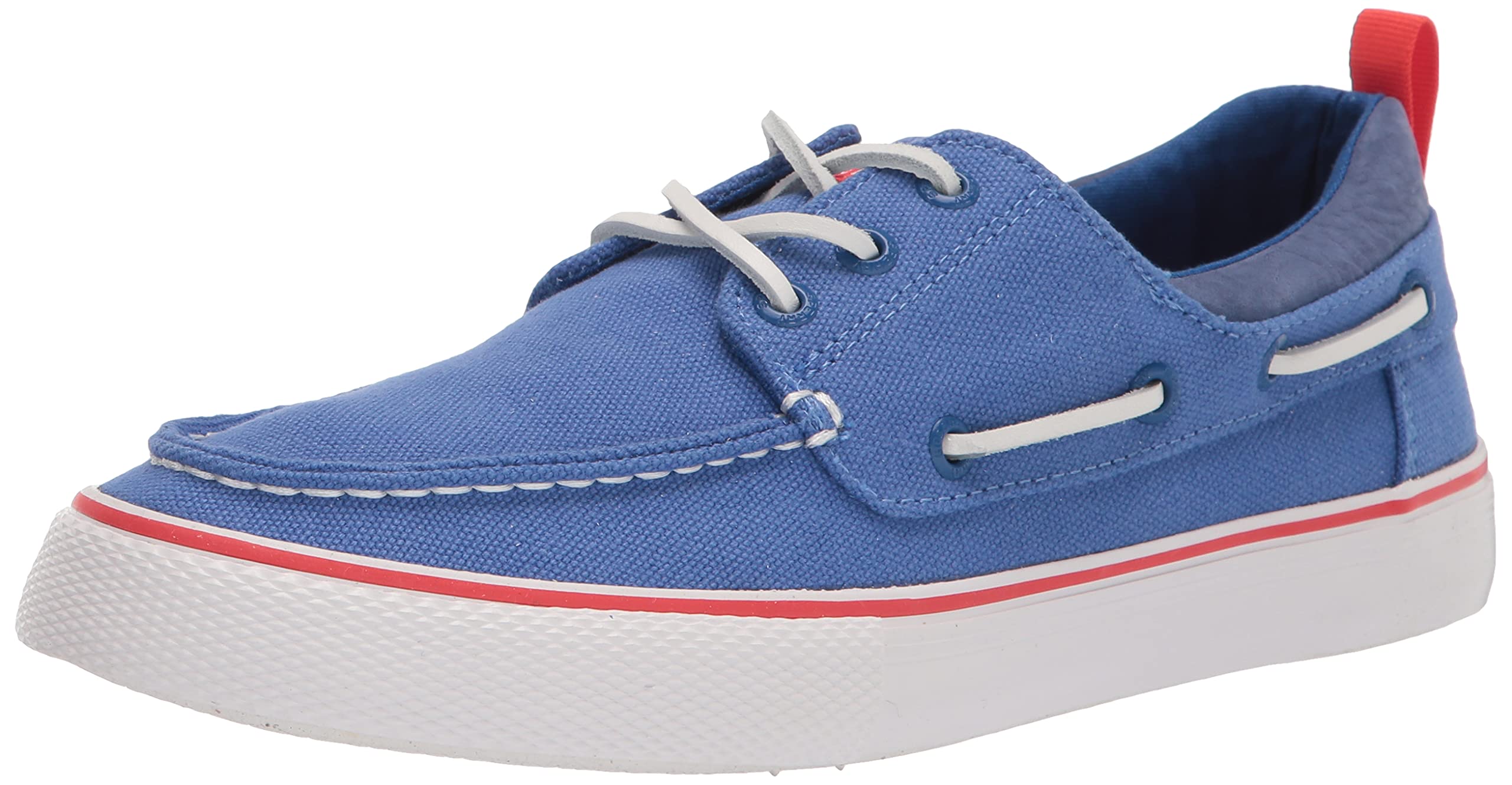 Sperry Men's Bahama 3-Eye Boat Shoes - Breathable Textile Casual Slip-Ons for Sailing, Boating & Summer Outfits