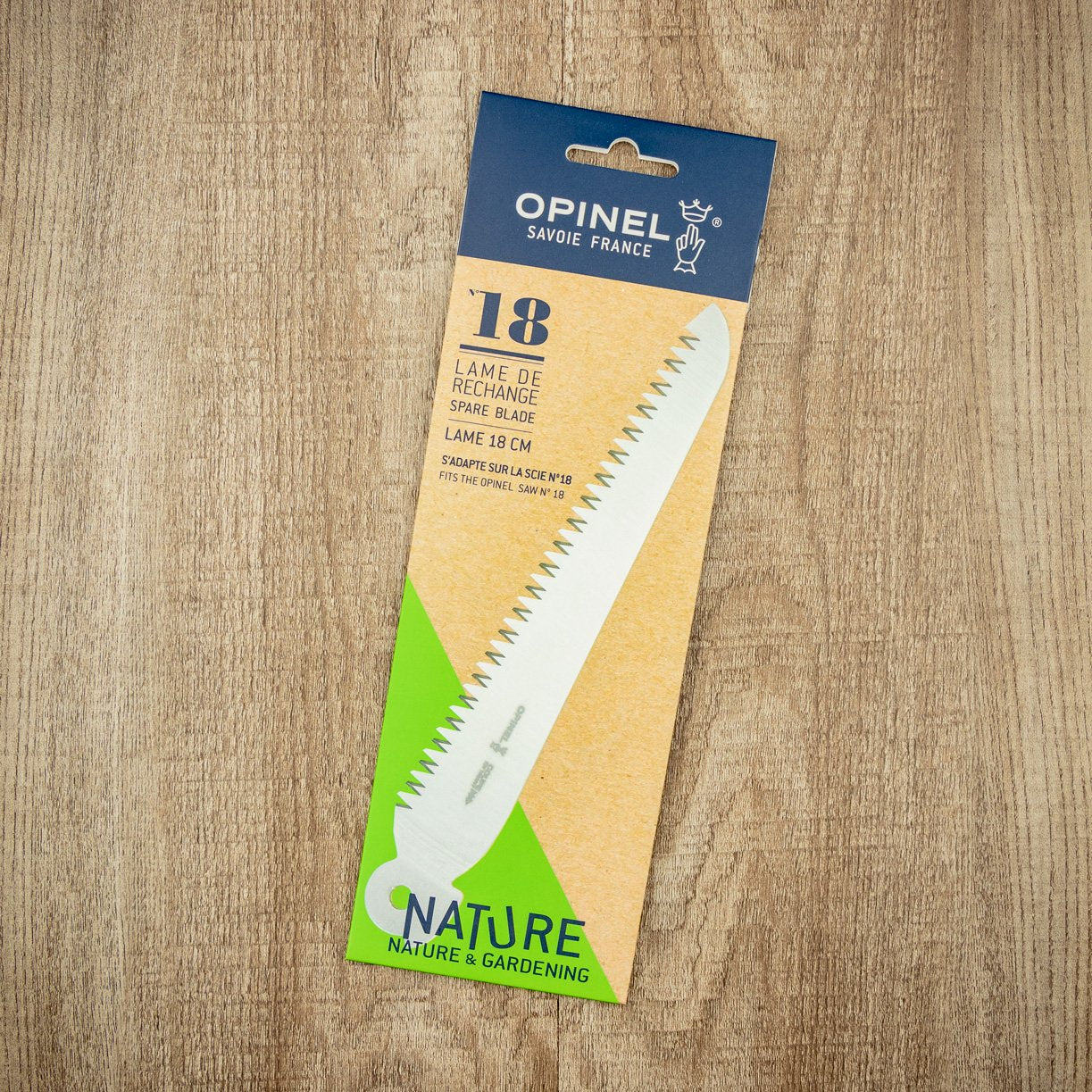 Best Opinel Folding Saw for Outdoor Camping, Hiking & Woodworking - High-Quality Portable Hand Saw for Pruning, Cutting & DIY Projects