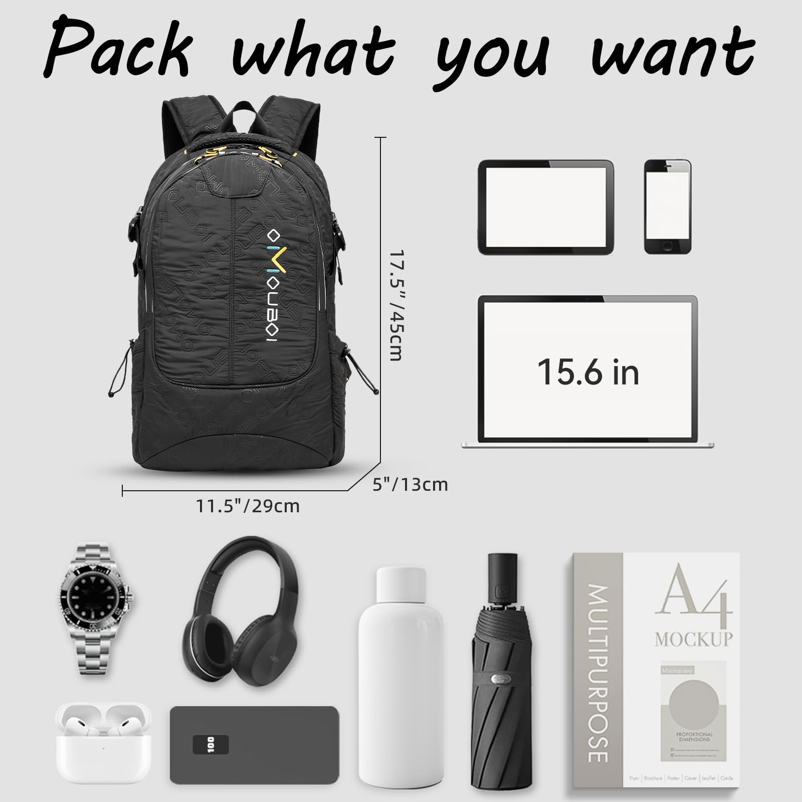 OMOUBOI Lightweight 15.6