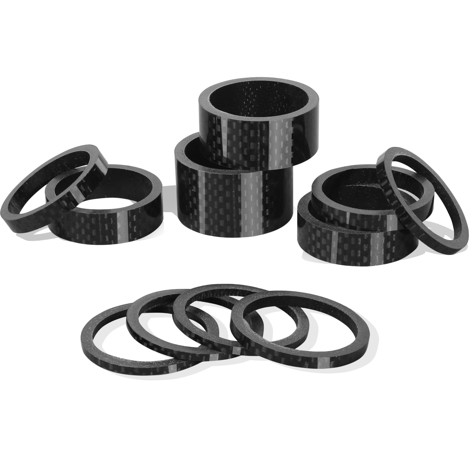 BUCKLOS 11PCS Bike Headset Spacers - 1-1/8