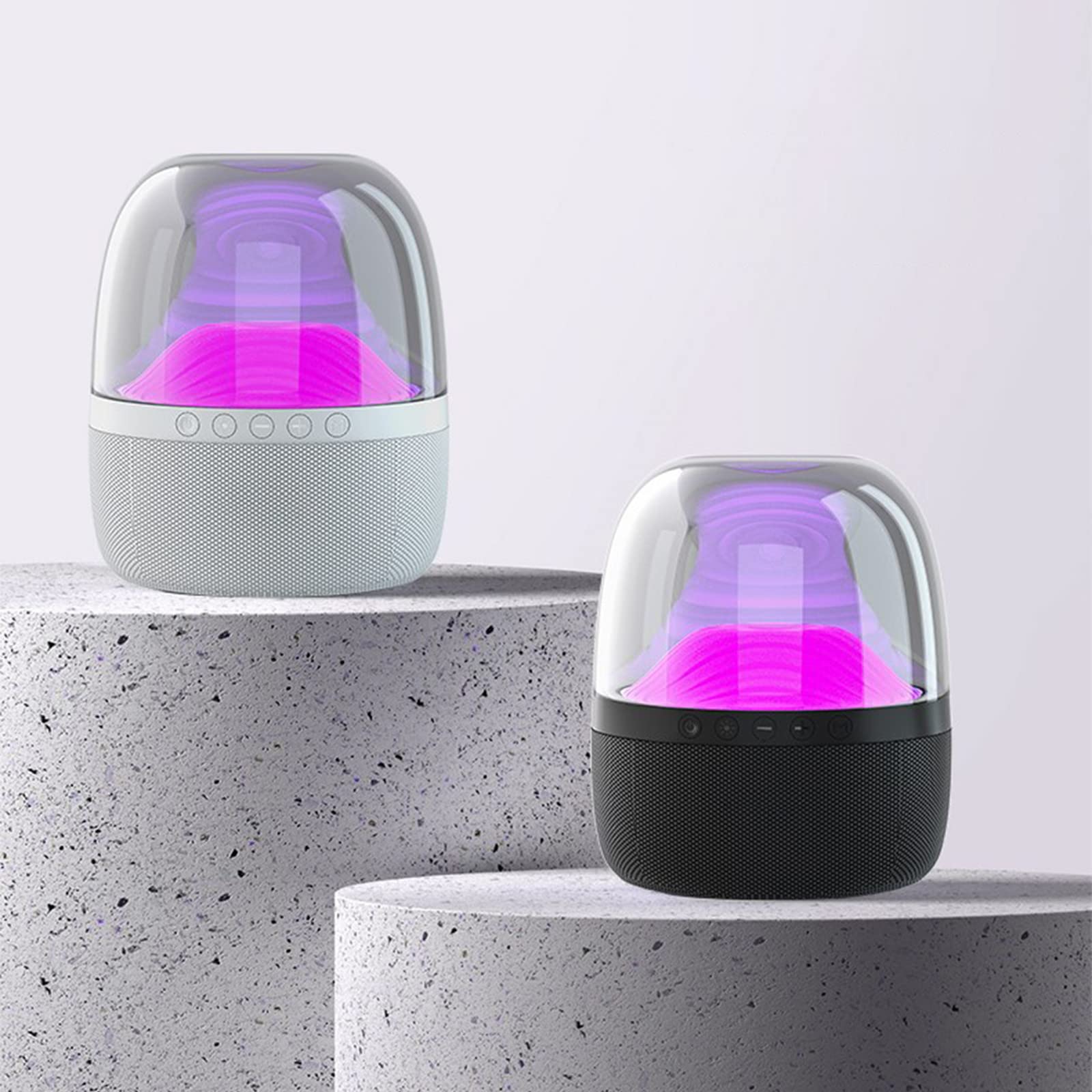 Premium Bluetooth Speaker with RGB Colorful Lights - Wireless Portable Speaker, 30ft Range, Hi-Fi Sound for Home, Office, Travel & Outdoor Parties | Perfect for Poolside, Camping & Beach Gatherings