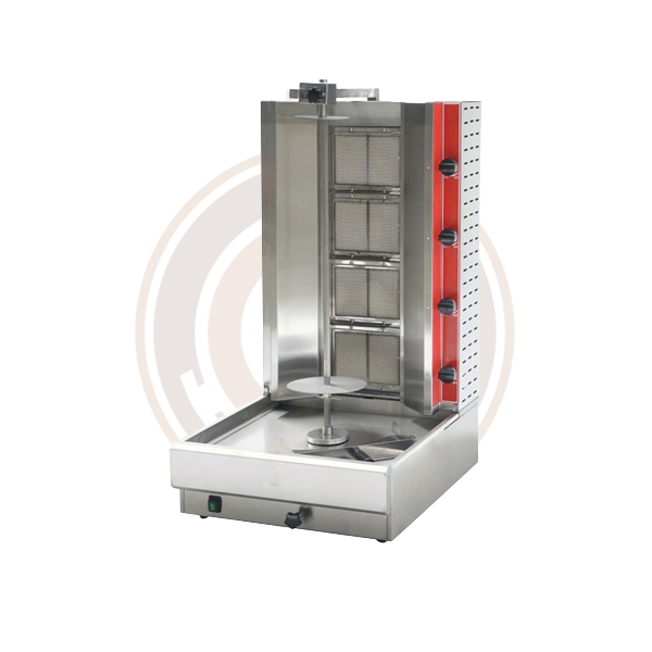 Omcan Commercial Shawarma Grill & Doner Kebab Machine - Vertical Broiler for Restaurants & Food Trucks (Models 20369, 47496, 47497) - Perfect for Middle Eastern Cuisine & Street Food Vendors