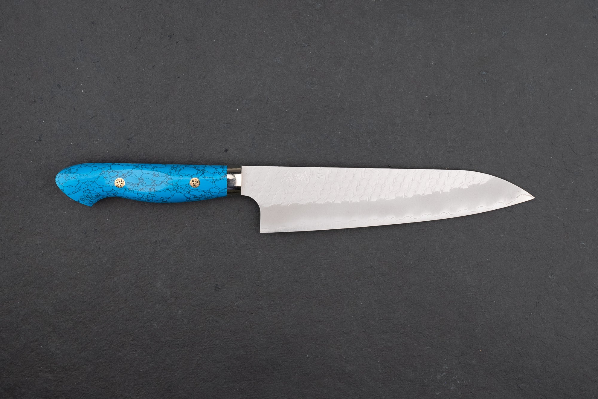 Nigara SG2 Migaki Tsuchime 210mm Japanese Gyuto Chef Knife - Premium Stainless Steel Kitchen Knife for Professional Chefs & Home Cooking, Perfect for Slicing, Dicing & Chopping Vegetables, Meat & Fish