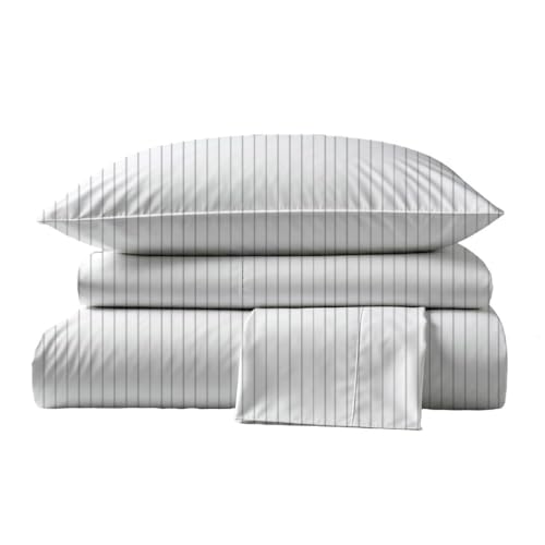 Pinstripe White