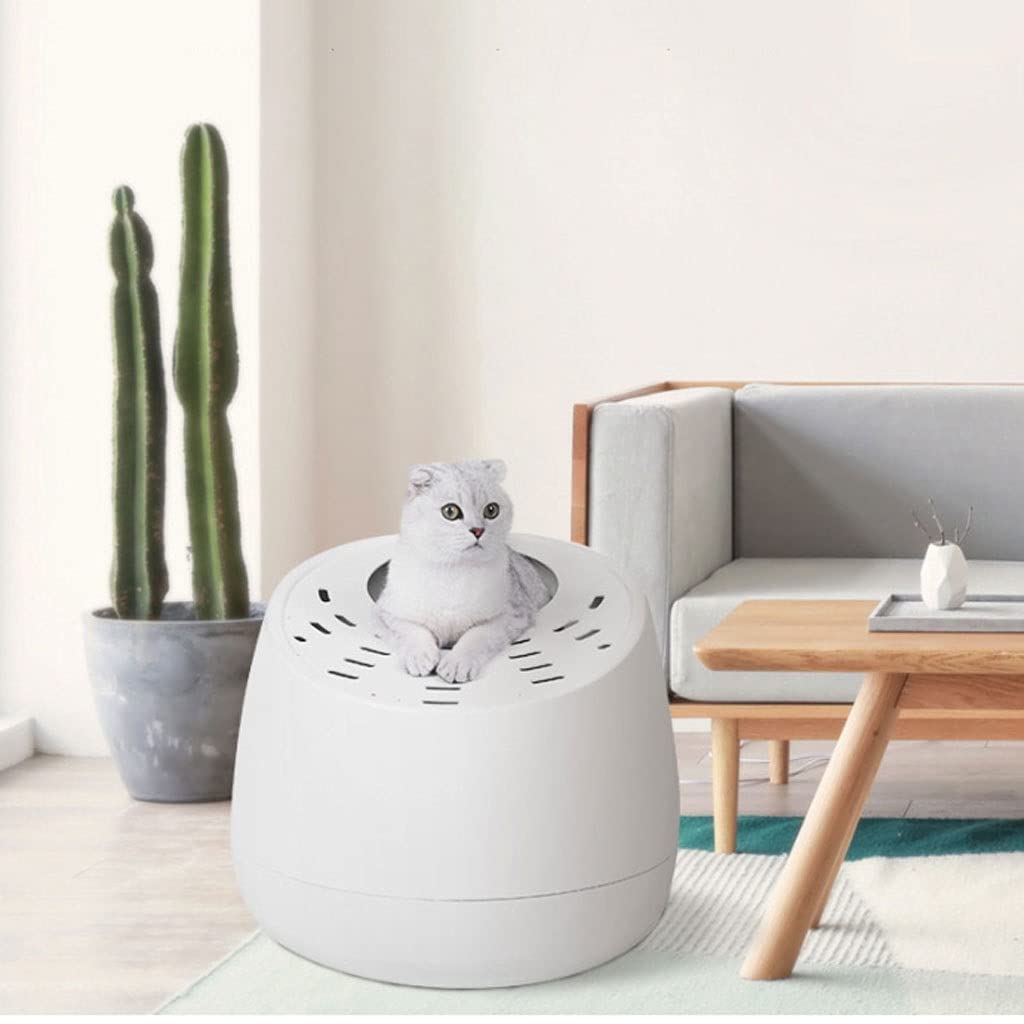 Top-Entry Closed Cat Litter Box - Splash-Proof Large Cat Toilet for Big Cats & Kittens - Odor Control & Privacy Design - Perfect for Small Spaces & Multi-Cat Homes