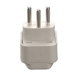 Universal Travel Adapter Plug for Switzerland - Grounded Voltage Converter with 3-Prong Outlet - Perfect for Charging Laptops, Phones & Devices in Swiss Hotels