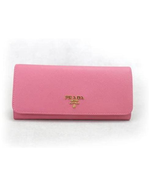 Prada Genuine Leather Wallet for Women - Pink Luxury Designer Wallet | Perfect for Everyday Use, Gift Giving & Special Occasions