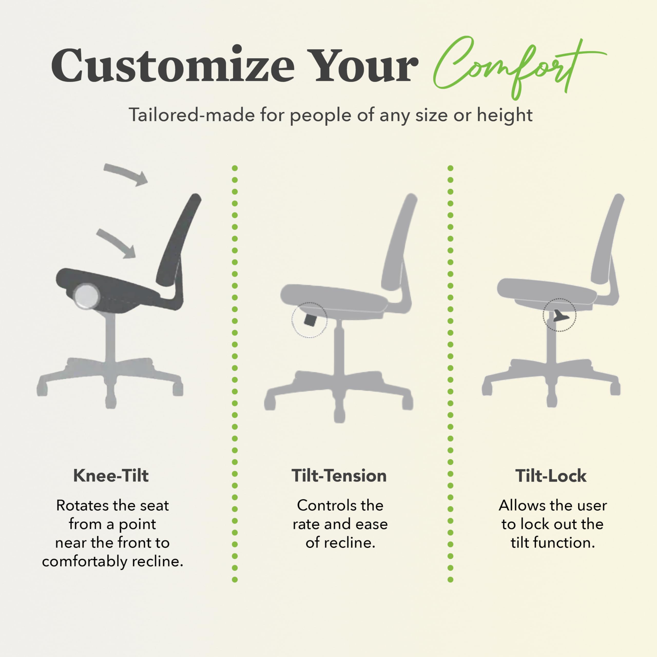 HON Big and Tall Executive Chair - Ergonomic Mesh Office Chair with Adjustable Arms, Lumbar Support & Tilt Function, Black (VL705) - Perfect for Home Office, Gaming & Professional Workspaces