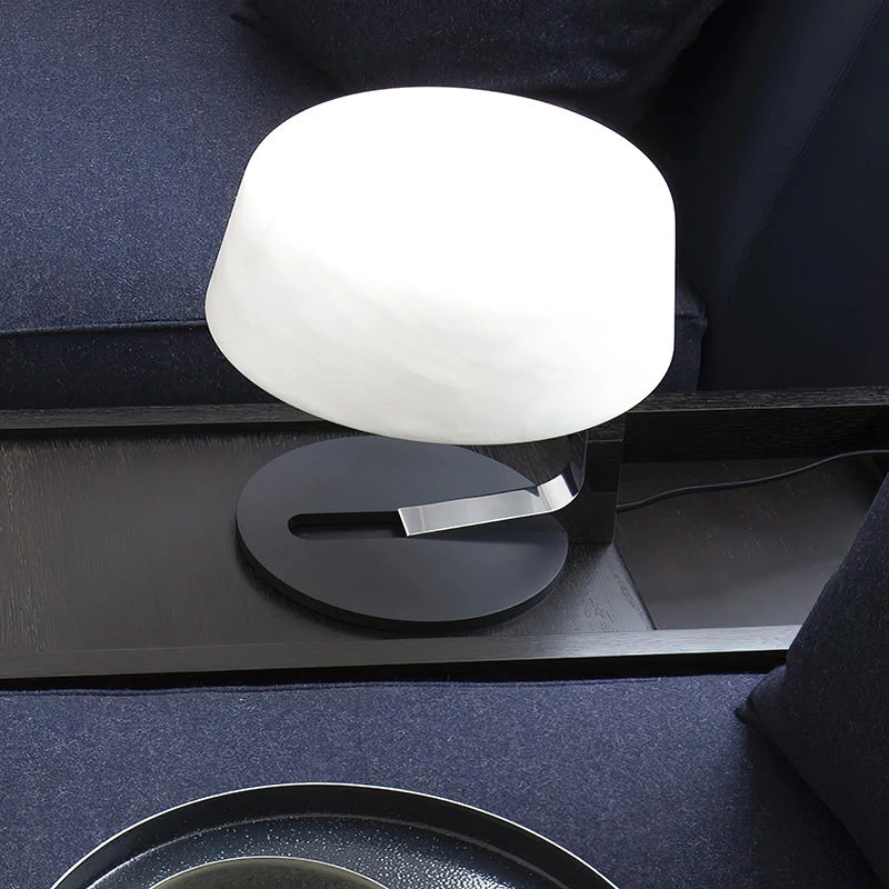 Modern Snowstone Table Lamp - Elegant Bedside & Living Room Lighting for Home Decor
