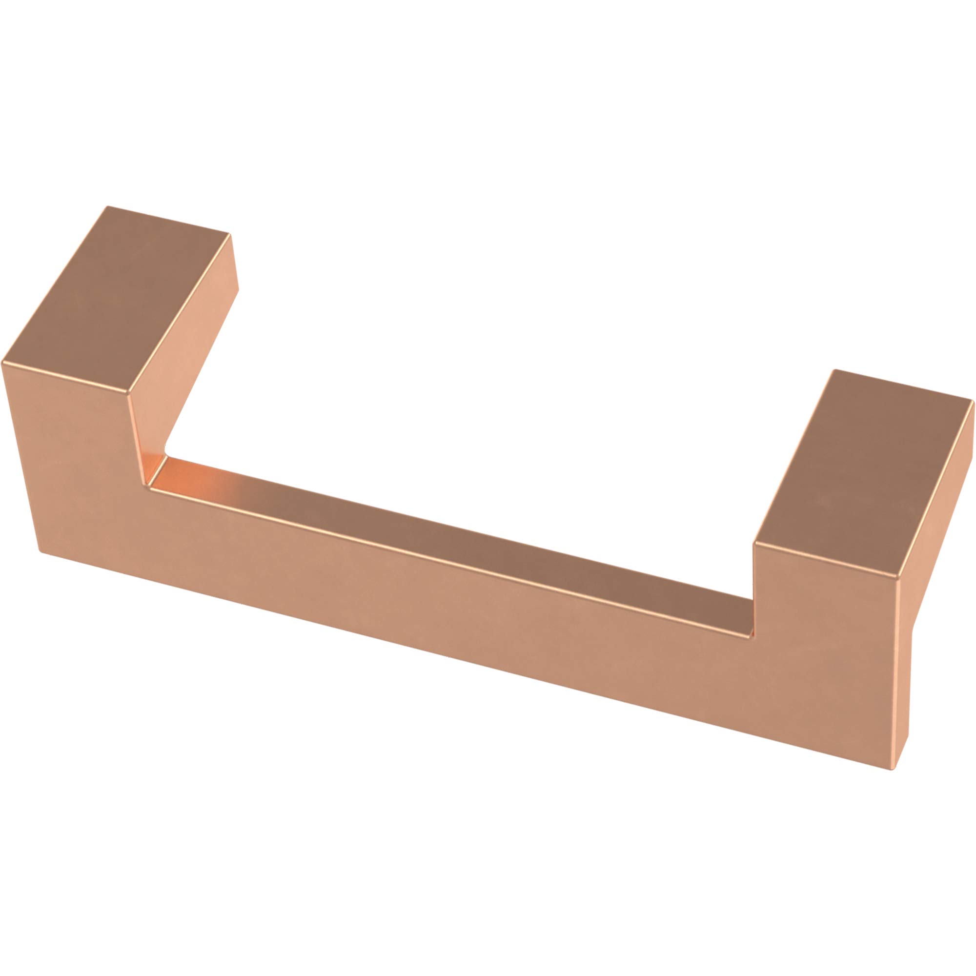 Brushed Copper Cabinet Handles 10-Pack - 3