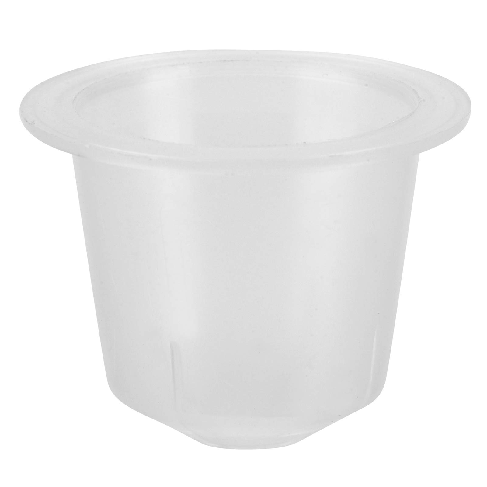 Nespresso Compatible Disposable Coffee Capsules - Transparent Reusable Filter Cup Kit for Home & Office Coffee Brewing | Perfect for Espresso, Latte & Americano