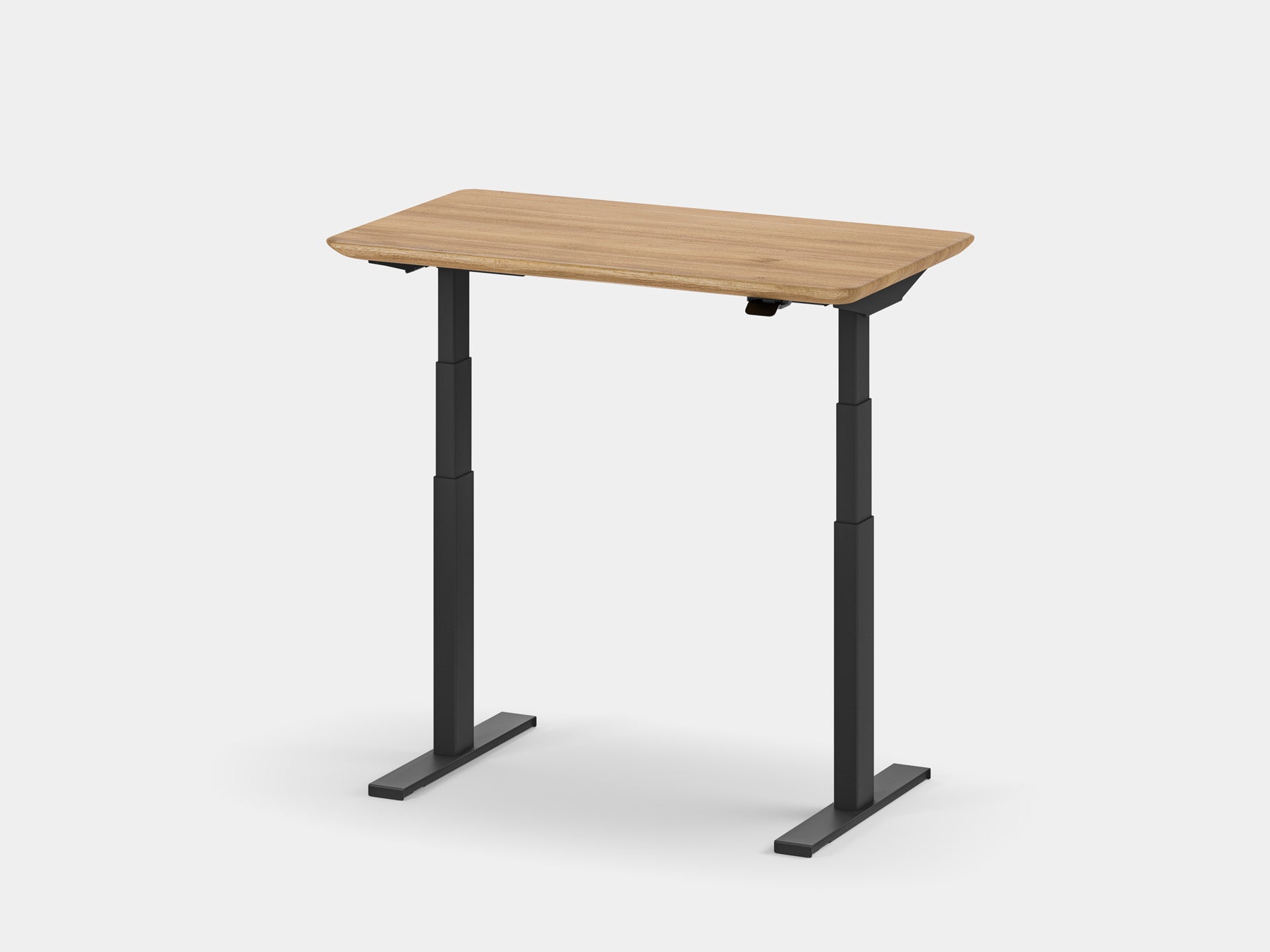 Ergonomic Standing Desk Pro Mini Bundle - Adjustable Height Home Office Desk with Keyboard Tray for Work from Home & Small Spaces | Perfect for Remote Work, Gaming & Study Setup