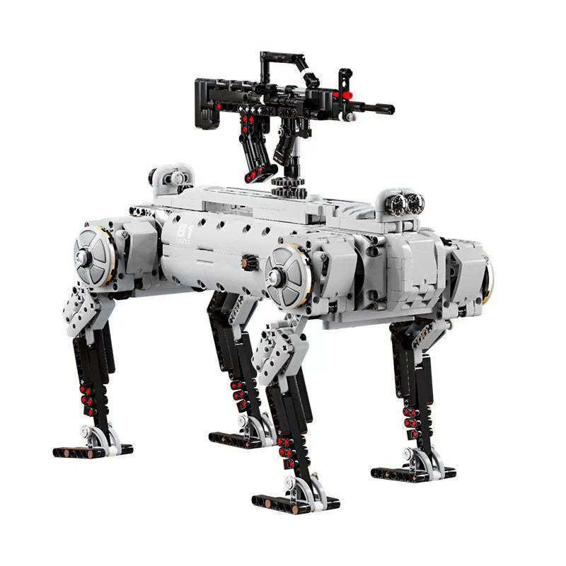 1613pcs 12GO 96009 Remote Control Robot Dog - Intelligent Unmanned Robotic Toy for Kids & Adults, STEM Educational Gift for Birthday & Christmas | Indoor & Outdoor Play, Science Learning, Tech Enthusiasts