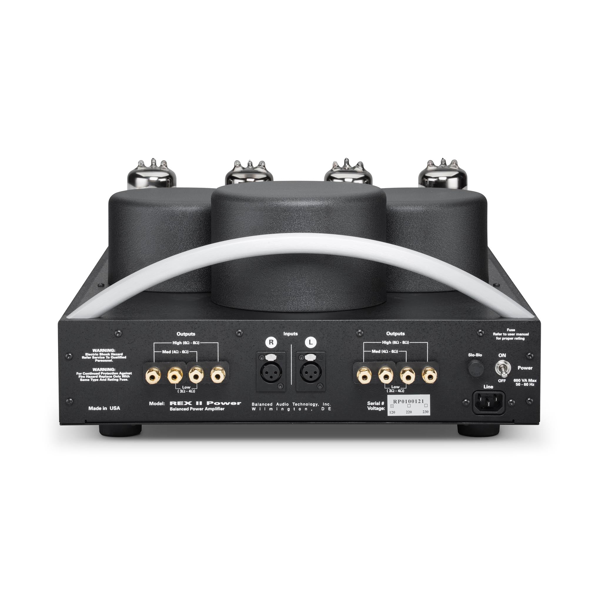 Balanced Audio Technology REX II High-End Power Amplifier - 300W Stereo Audio Amp for Home Theater & Hi-Fi Systems | Perfect for Audiophiles & Professional Studios