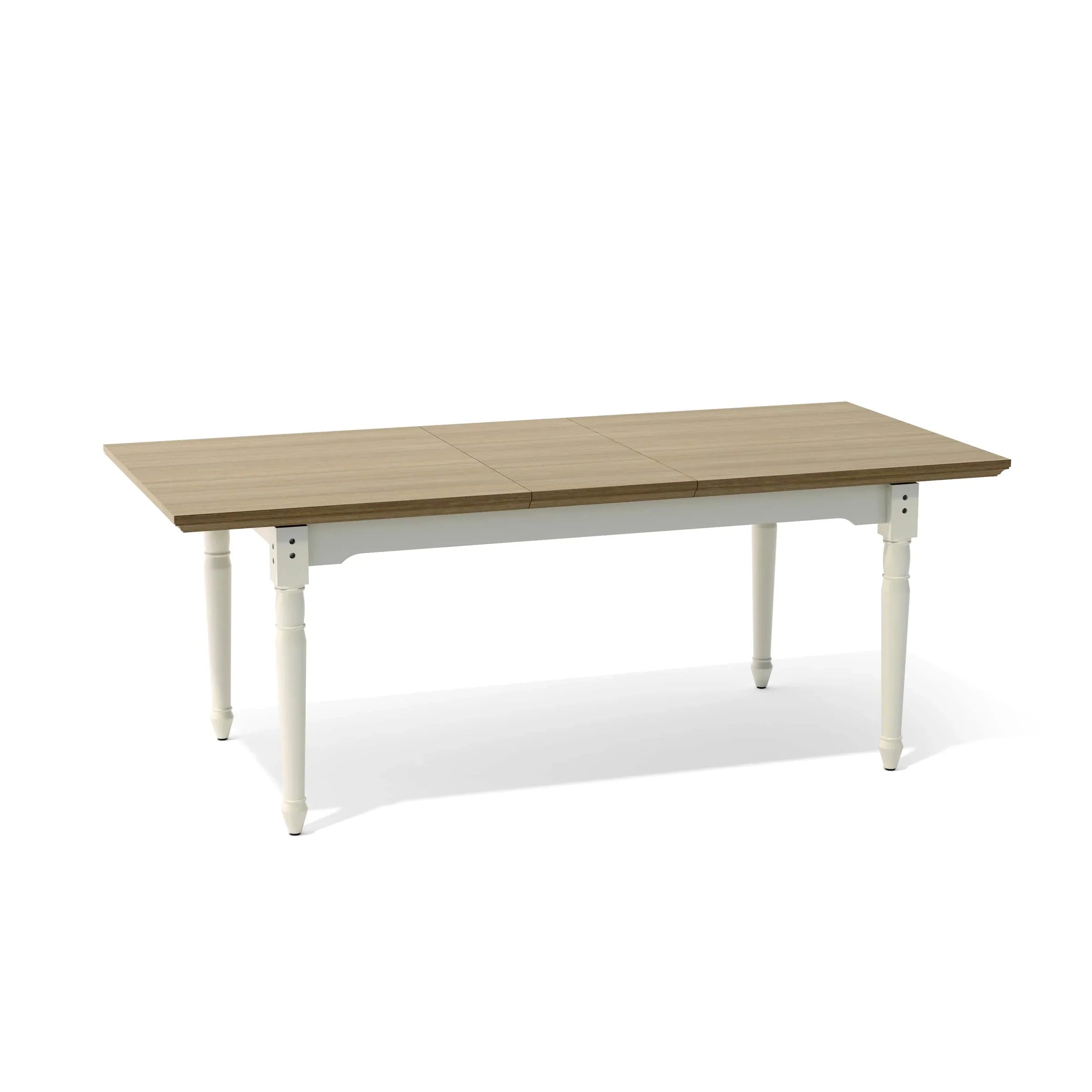 Anderson Teak Chenon Extension Dining Table TBX 7990DT - Solid Teak Wood Outdoor Furniture for Patio, Garden & Poolside Dining - Expandable Table for Entertaining Guests