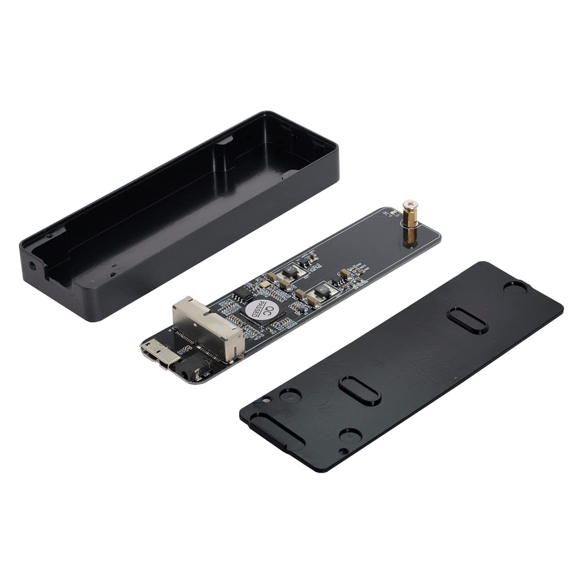 JSER USB 3.0 to 16+12 Pin SSD Enclosure for MacBook Air Pro 2013-2017 | Portable External Hard Drive Case | Perfect for Data Backup, File Transfer & On-The-Go Storage
