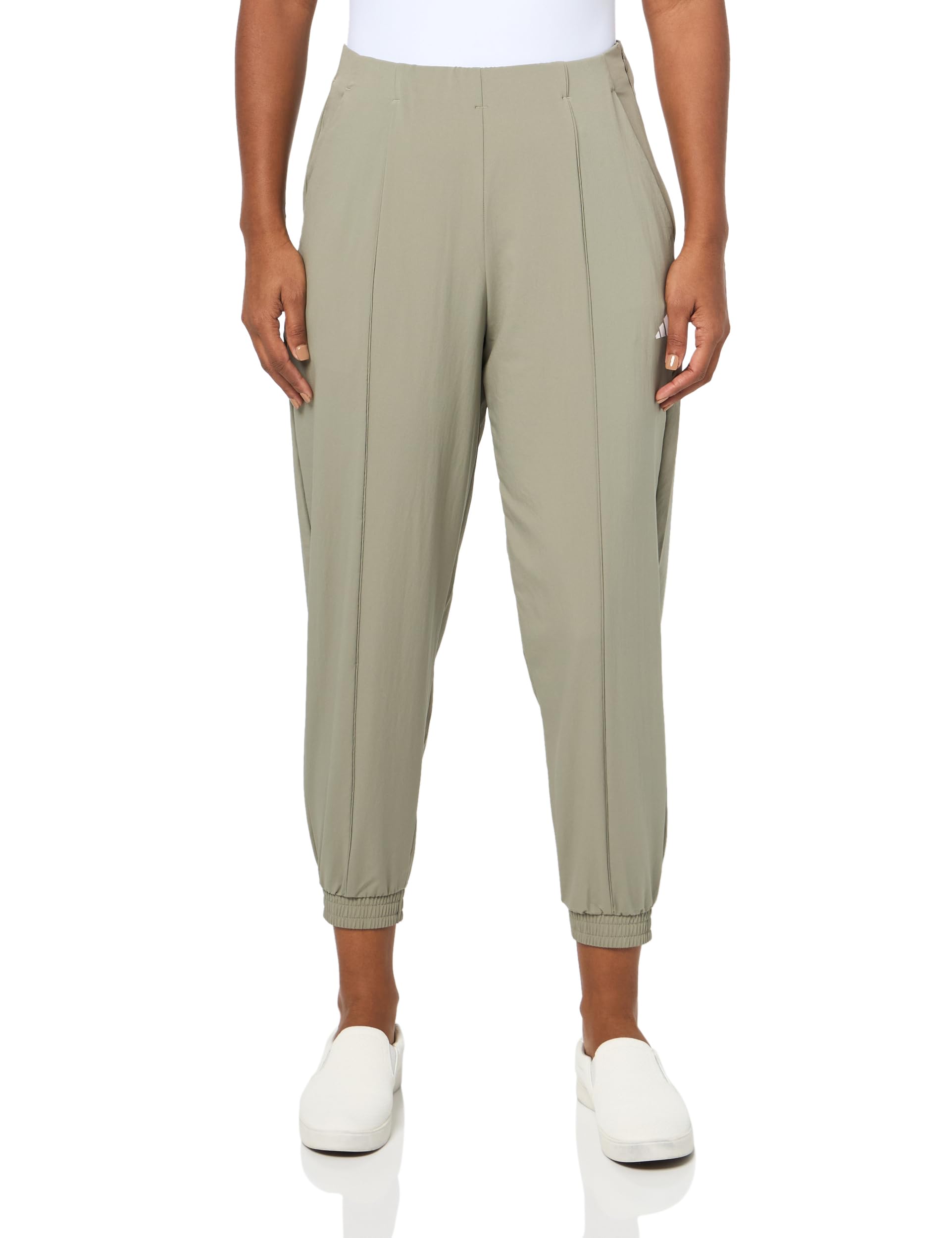 Adidas Women's Train Essentials Woven Pants - Lightweight Workout Joggers for Yoga, Running & Gym - Comfortable Athletic Lounge Pants