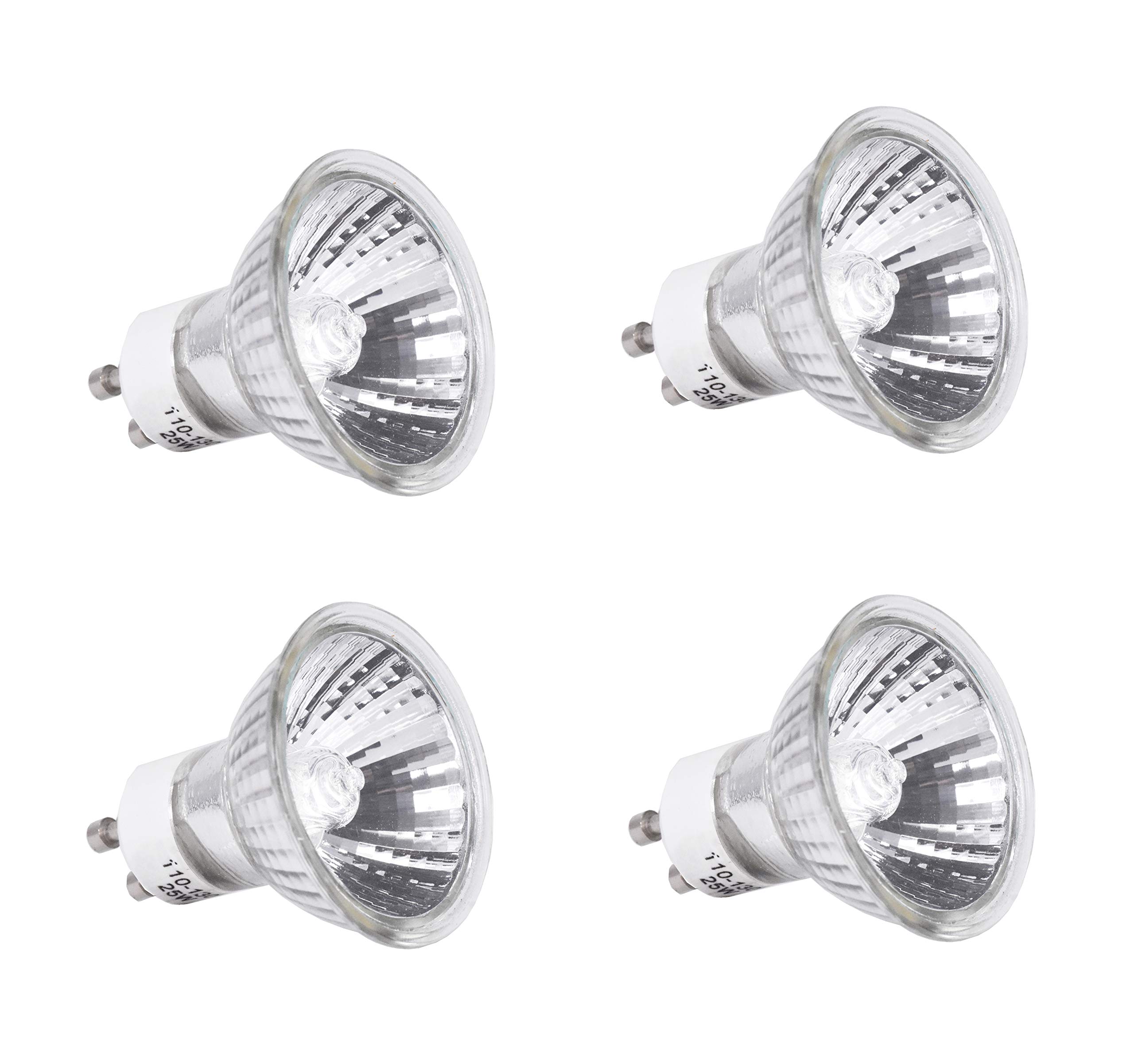120V Halogen Replacement Bulb for Candle Warmers & Wax Melters - Dimmable 25W GU10 Base (4-Pack) - Perfect for Aromatherapy, Home Fragrance, and Relaxation Spaces