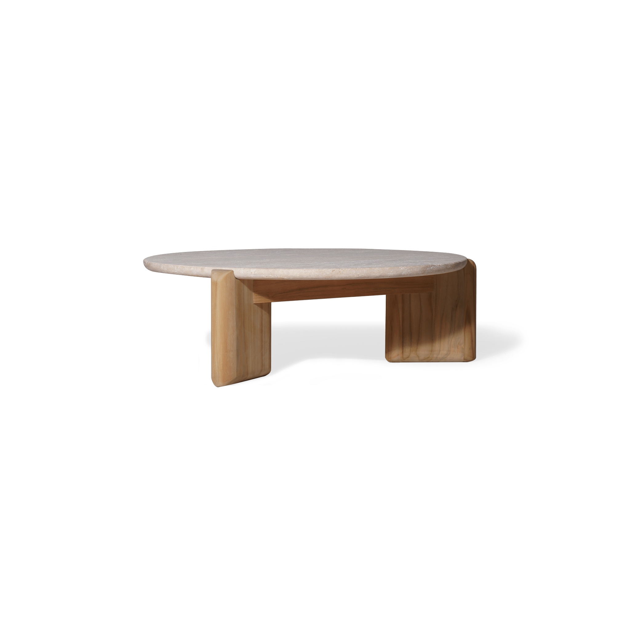 Chloe Modern Round Coffee Table - 36 Inch Wooden Living Room Center Table for Home Decor, Perfect for Sofa Lounging and Entertaining Guests