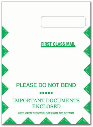 CMS 1500 / HCFA 1500 Jumbo Right Window Envelopes 9
