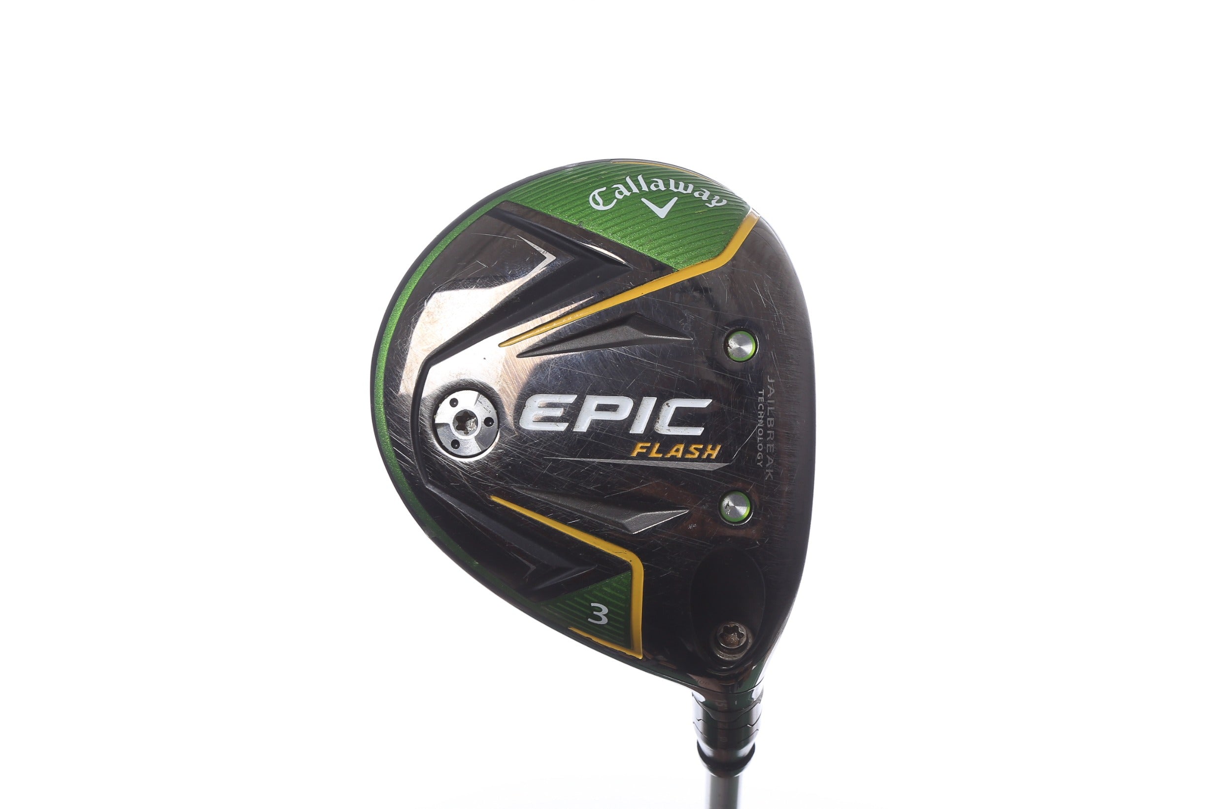 Used Callaway Epic Flash 3 Wood Right Handed 15° Stiff Flex Golf Club - Perfect for Long Fairway Shots & Improving Your Golf Game