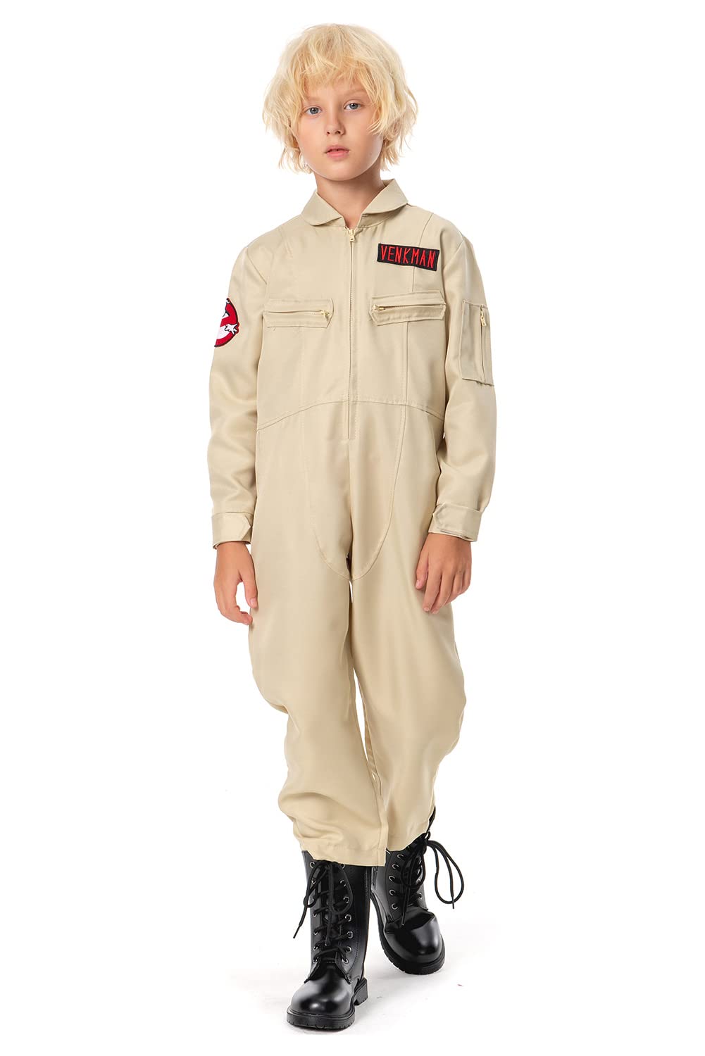 **Anime Kids Costume Halloween Cosplay Jumpsuit Set with Top & Pants - Perfect for Halloween Parties, Cosplay Events & Dress-Up Play**