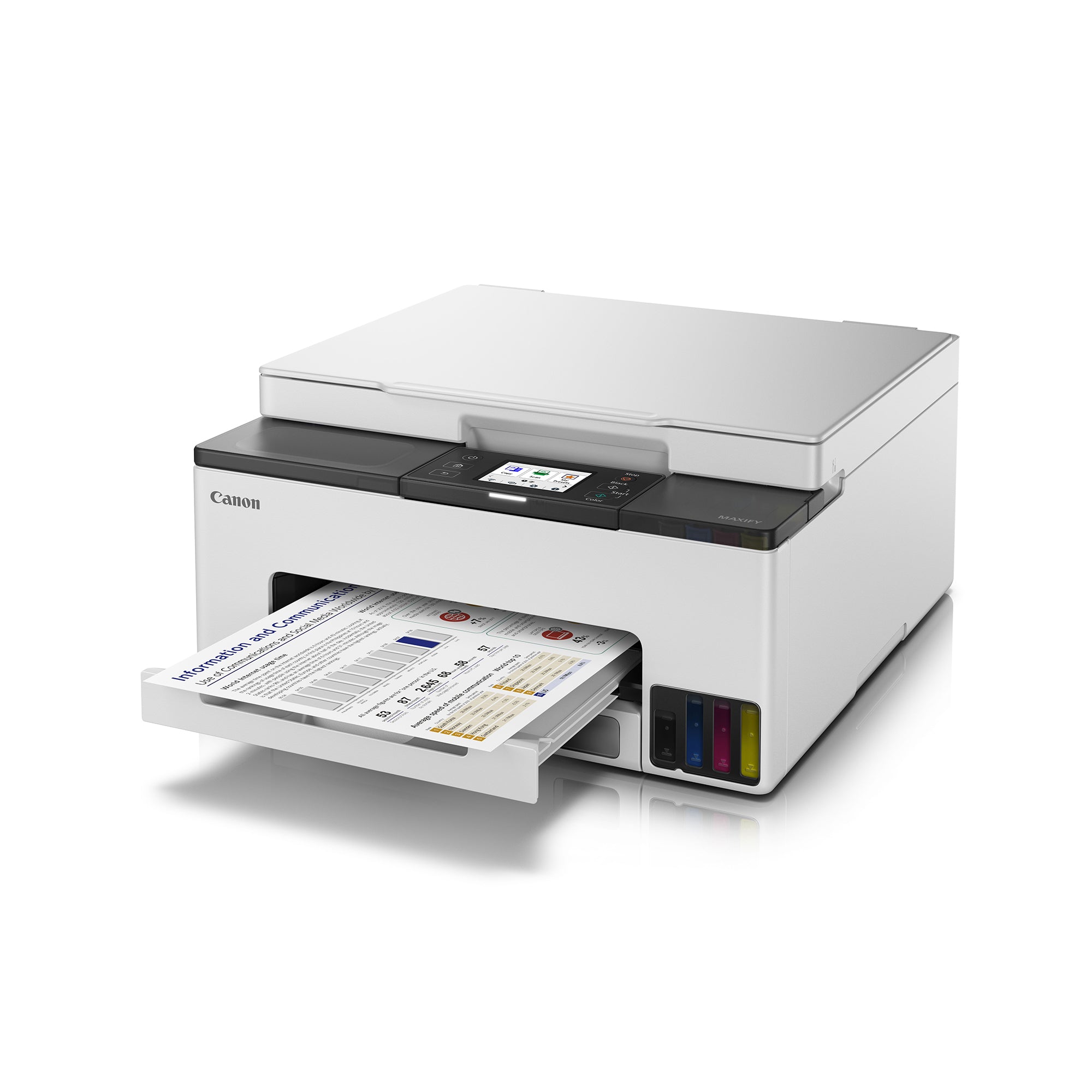 Canon MAXIFY GX1070 Business Inkjet All-in-One Printer - High Volume Printing for Office, Home Office & Small Business Use