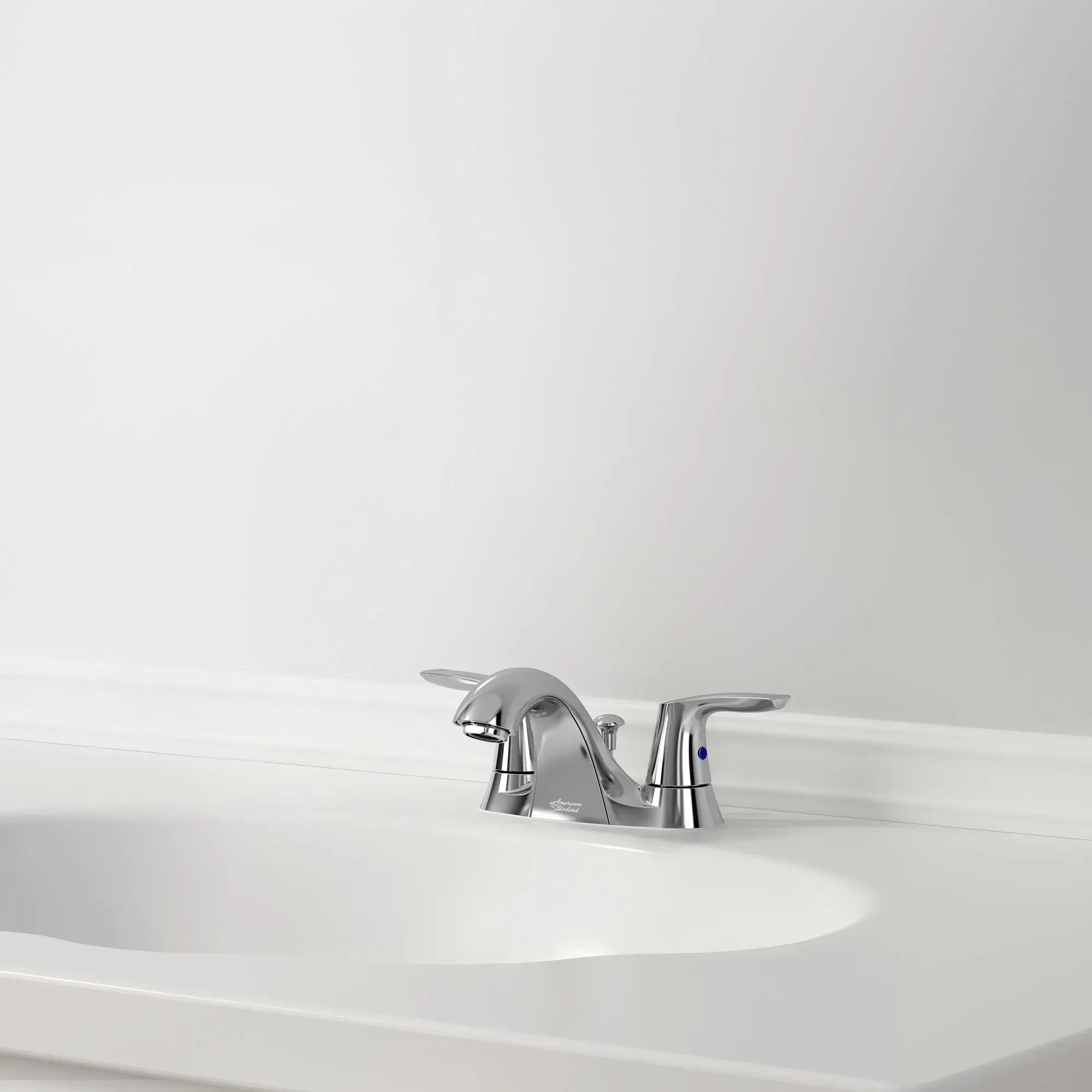 Bedminster® 4 Inch Centerset 2 Handle Bathroom Faucet - 1.2 GPM/4.5 LPM Water-Saving Design with Lever Handles - Perfect for Vanities, Guest Bathrooms & Powder Rooms
