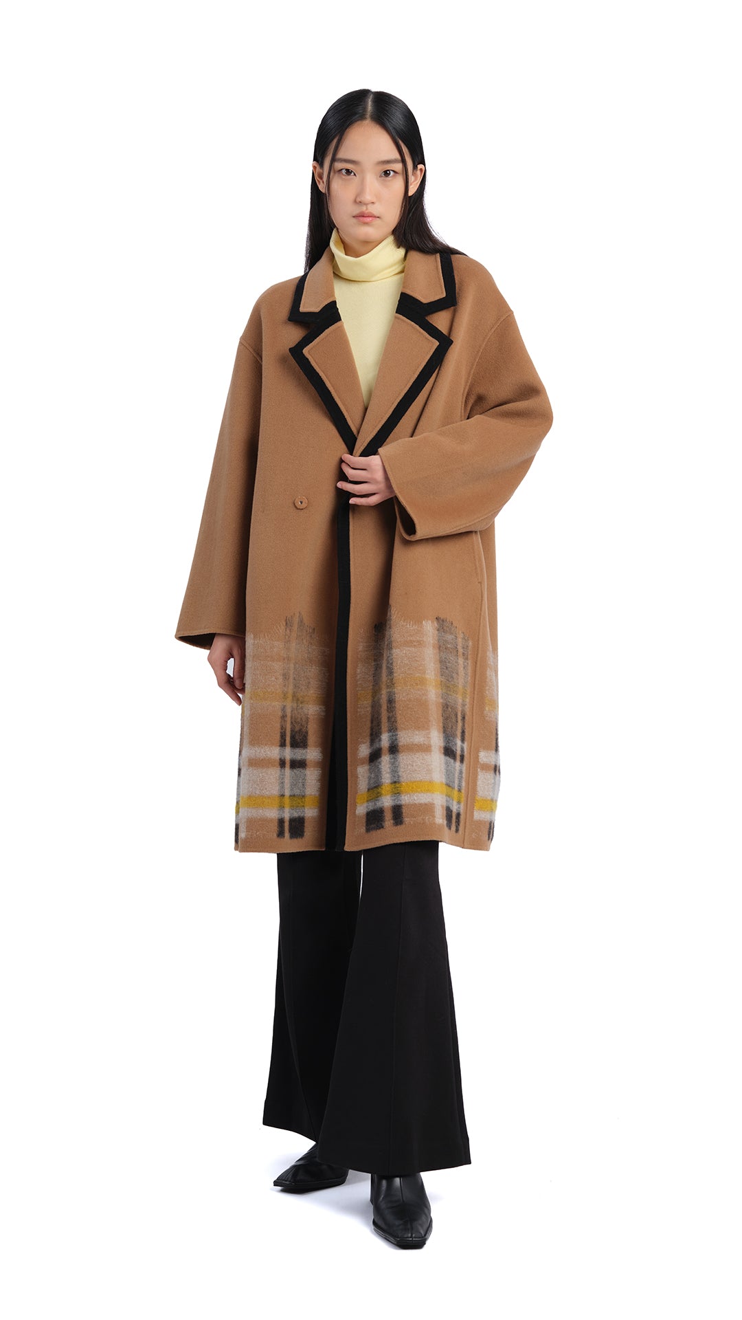 Needle Punch Double Face Coat - Warm & Stylish Winter Jacket for Men & Women - Perfect for Outdoor Activities, Hiking & Cold Weather
