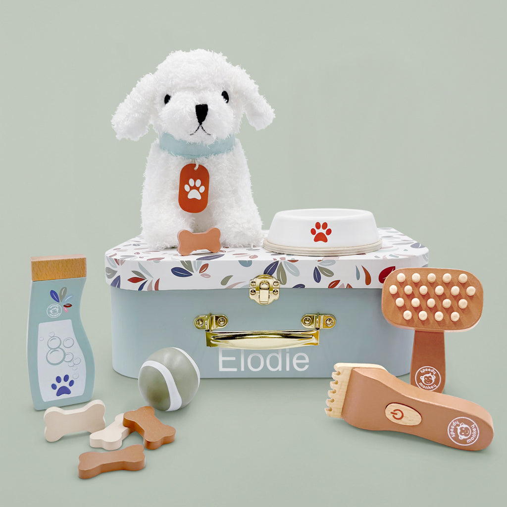 Customized My Little Dog Gift Set - Personalized Pet Lover Accessories for Small Dogs | Perfect for Birthdays, Anniversaries & Pet Adoption Celebrations