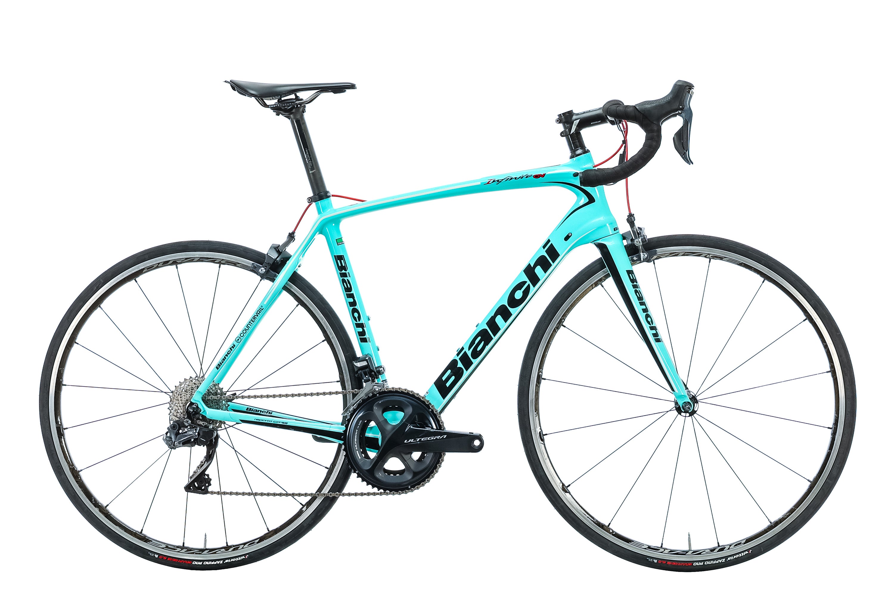 Bianchi Infinito CV Ultegra Di2 Road Bike 2017 - 55cm Carbon Frame, Shimano Ultegra Groupset | High-Performance Endurance Road Bike for Racing, Long Distance & Commuting