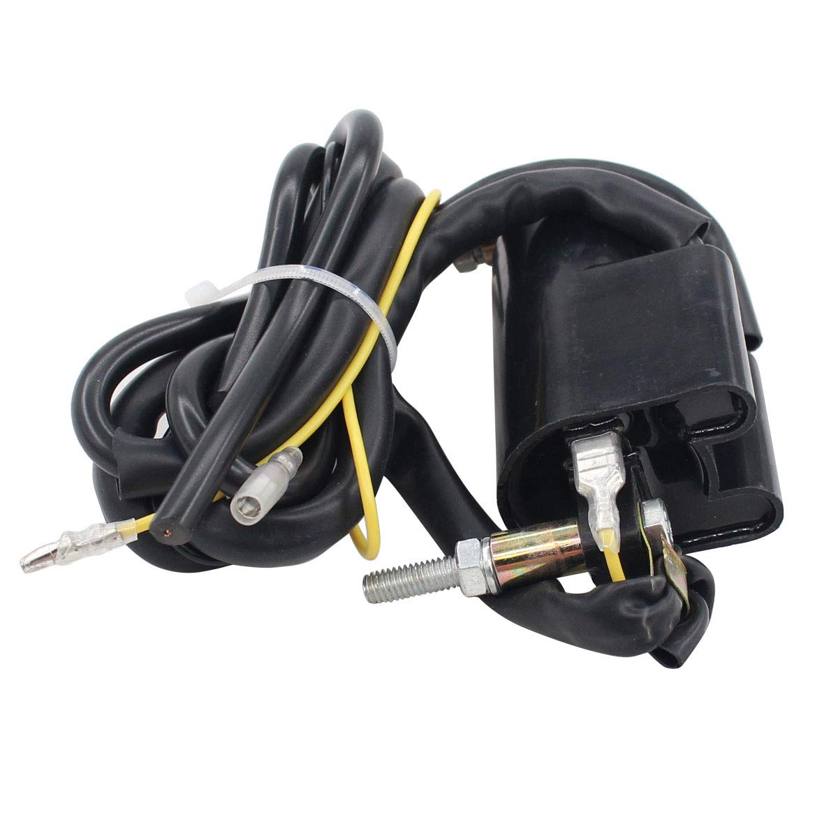 MOTOKU 2-Pack 12V Ignition Coil Compatible with Suzuki GSXR 750/600 GS1100 GS750 Bandit 1200 & Kawasaki Zephyr ZR550B ZZR1200/600 ZRX1100 Z1000 - High Performance Replacement Part for Motorcycle Engine Maintenance & Repair