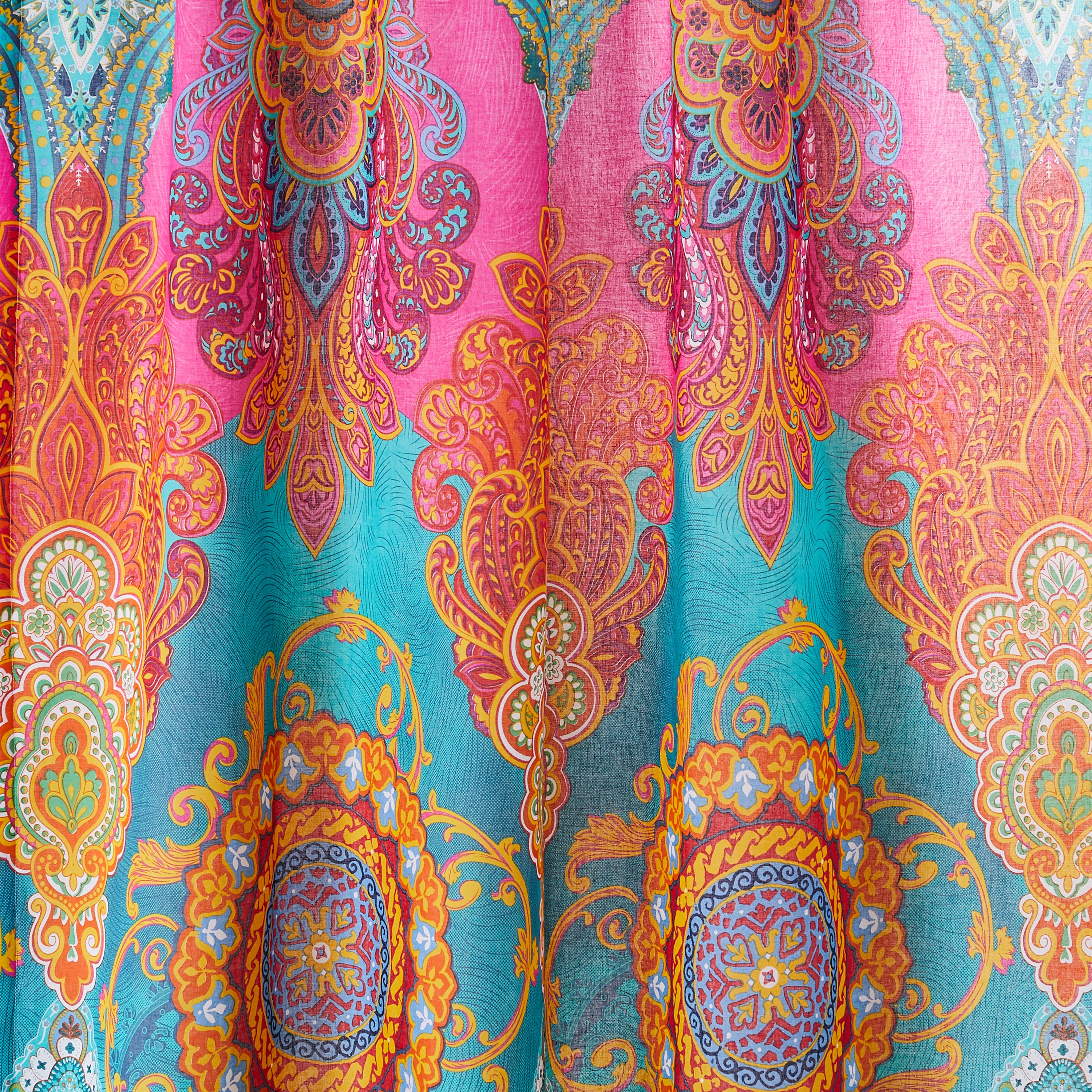 Mackenzie Drape Panel - Elegant Window Curtains for Living Room & Bedroom - Blackout & Sheer Drapes for Home Decor & Privacy