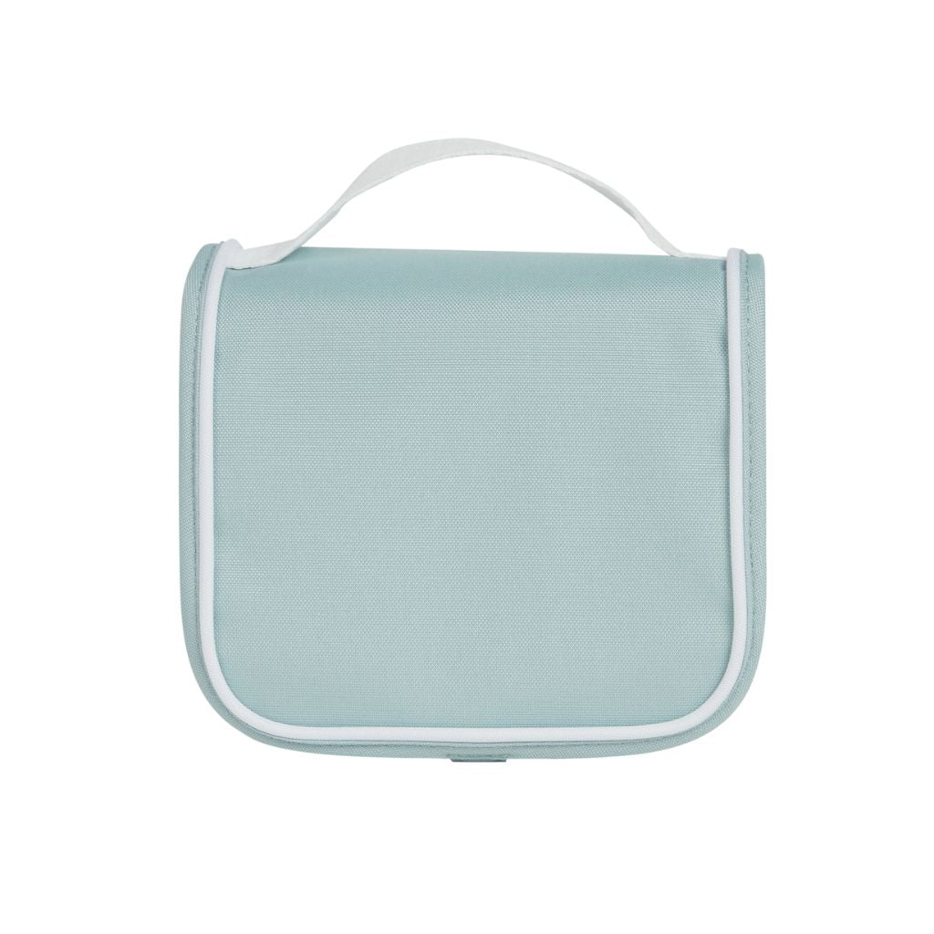 Olli Ella See Ya Washbag – Steele Blue Waterproof Travel Cosmetic Bag for Women & Men | Perfect for Toiletries, Makeup, and Travel Essentials | Great for Gym, Beach, and Vacation Trips