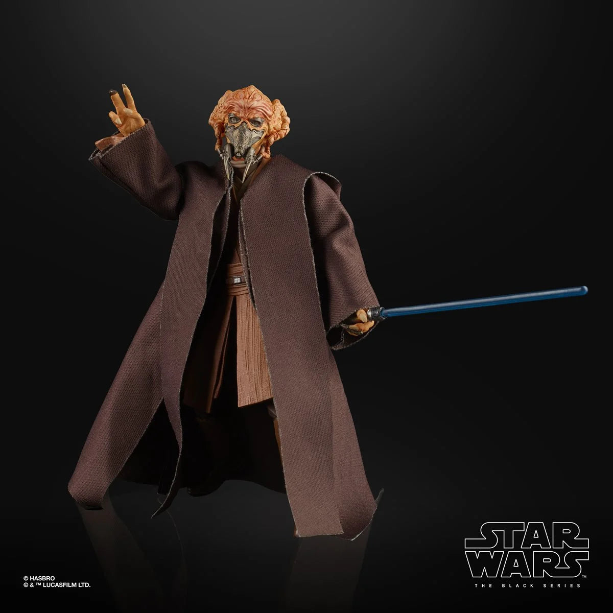 Star Wars The Black Series Plo Koon 6-Inch Action Figure - Collectible Jedi Master Toy for Display & Role Play | Perfect for Fans, Collectors & Gift Giving
