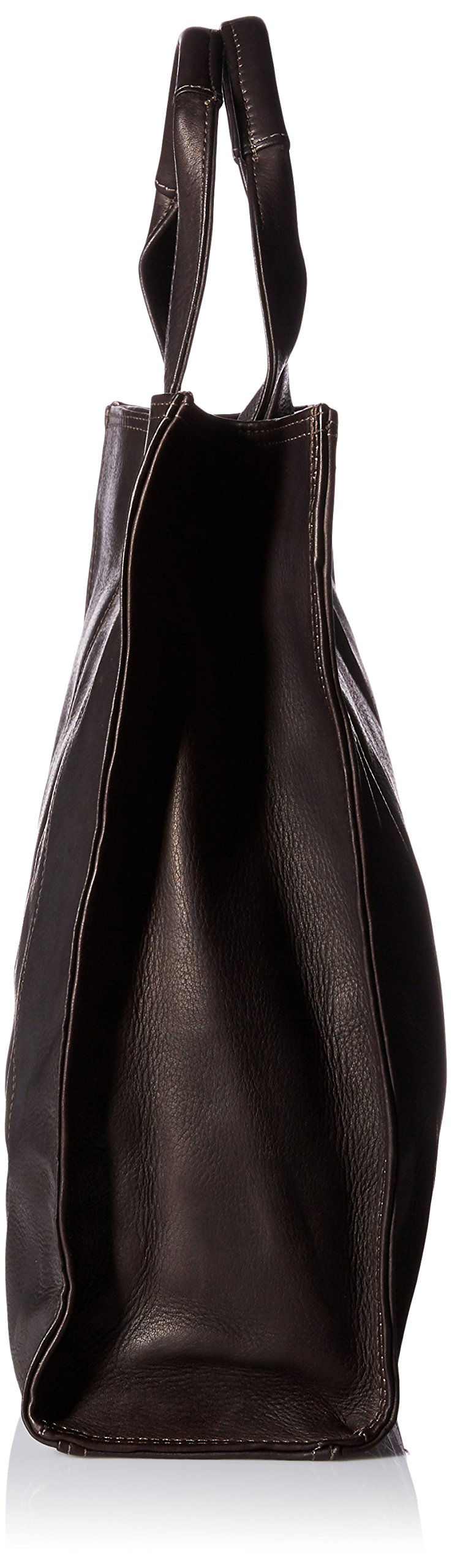 Premium Chocolate Brown Carry-All Tote Bag - Spacious & Durable for Work, Travel & Shopping - Stylish One Size Fits Most