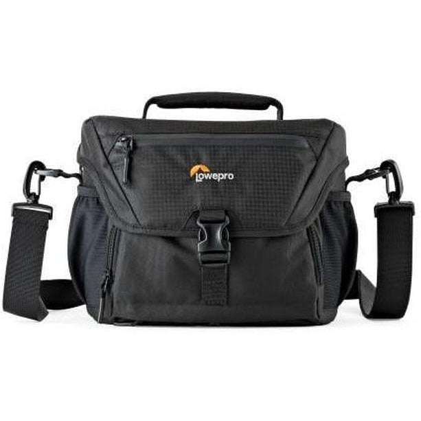 Lowepro Nova 180 AW II Black Waterproof DSLR Camera Bag - Perfect for Travel, Hiking & Outdoor Photography