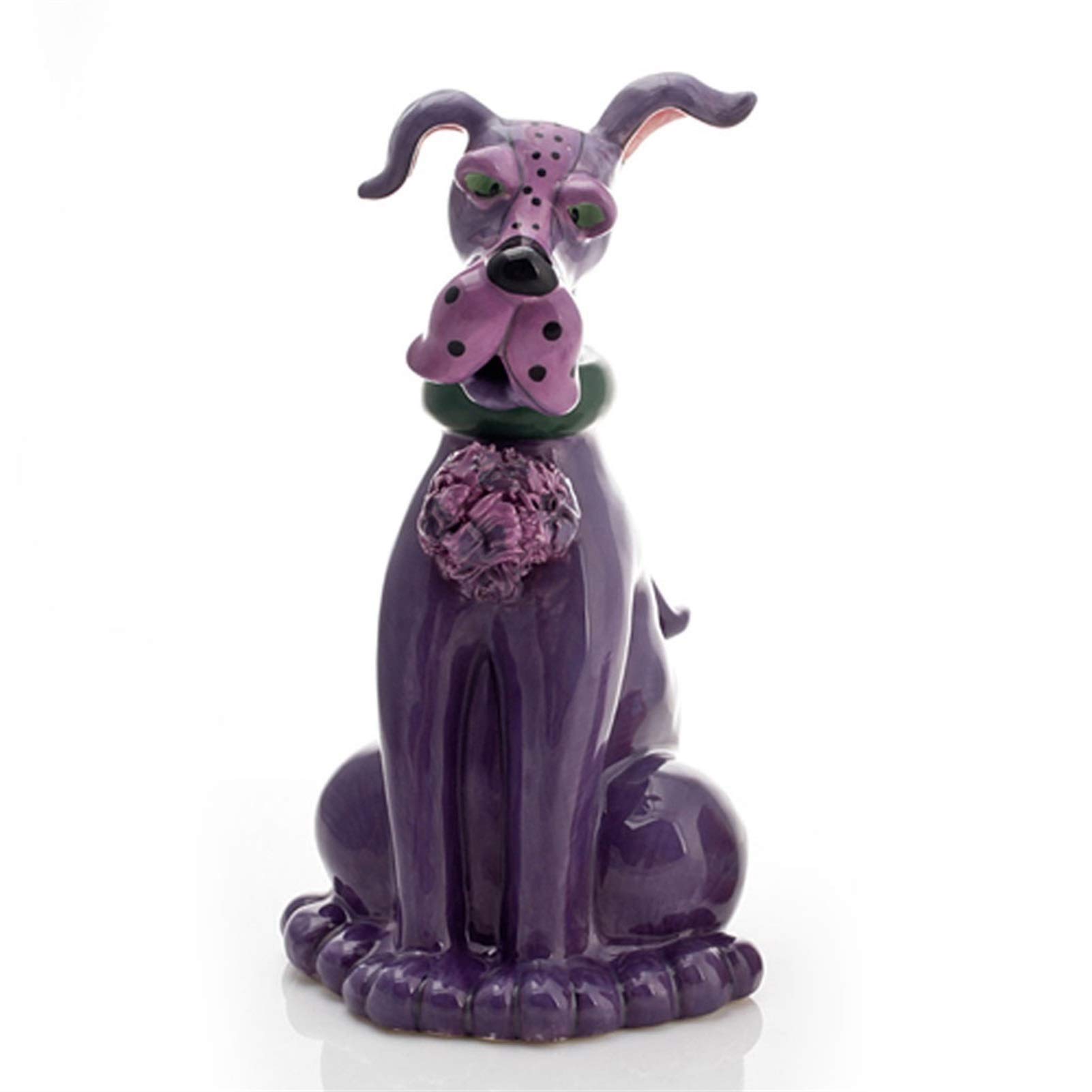 Electronic Real Money Coin ATM Machine - Cute Funny Ceramic Piggy Bank for Kids & Adults | Birthday Gift, Home Decor for Bedroom & Living Room | Perfect for Saving Coins & Teaching Kids Money Management (Purple)