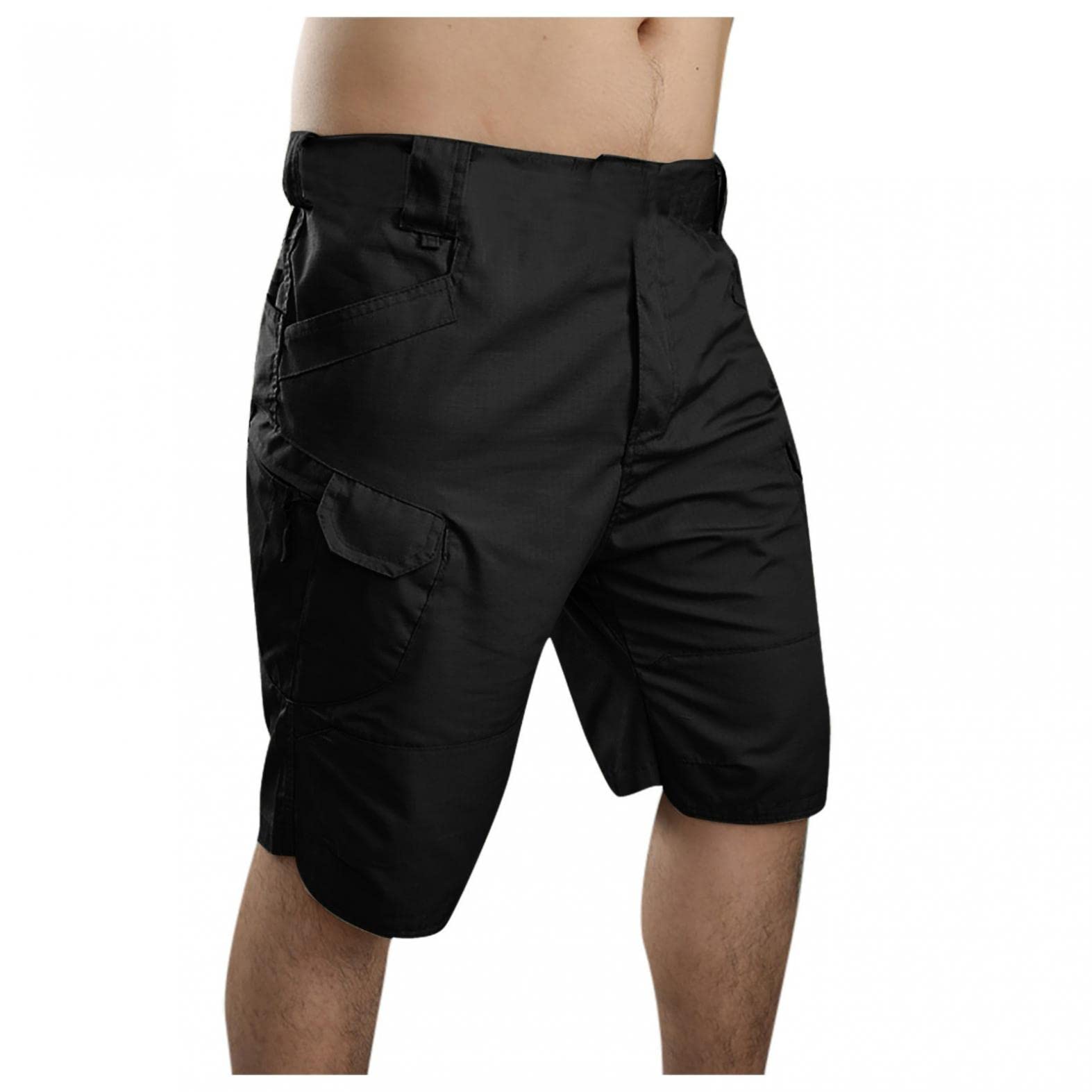 **Men's Stretch Quick-Dry Cargo Shorts - Lightweight Hiking, Camping & Travel Shorts for Outdoor Adventures**    **使用场景:** Perfect for hiking, camping, travel, gym workouts, and casual everyday wear.