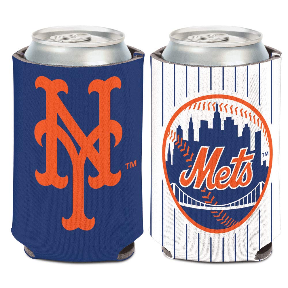 New York Mets 2-Color Can Cooler 12oz for Beer & Soda